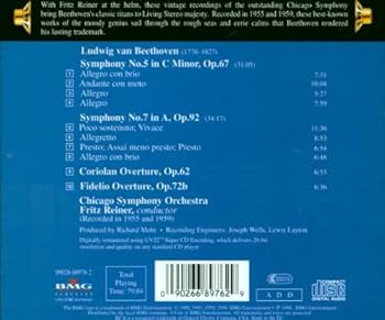 Ludwig van Beethoven, Fritz Reiner, Chicago Symphony